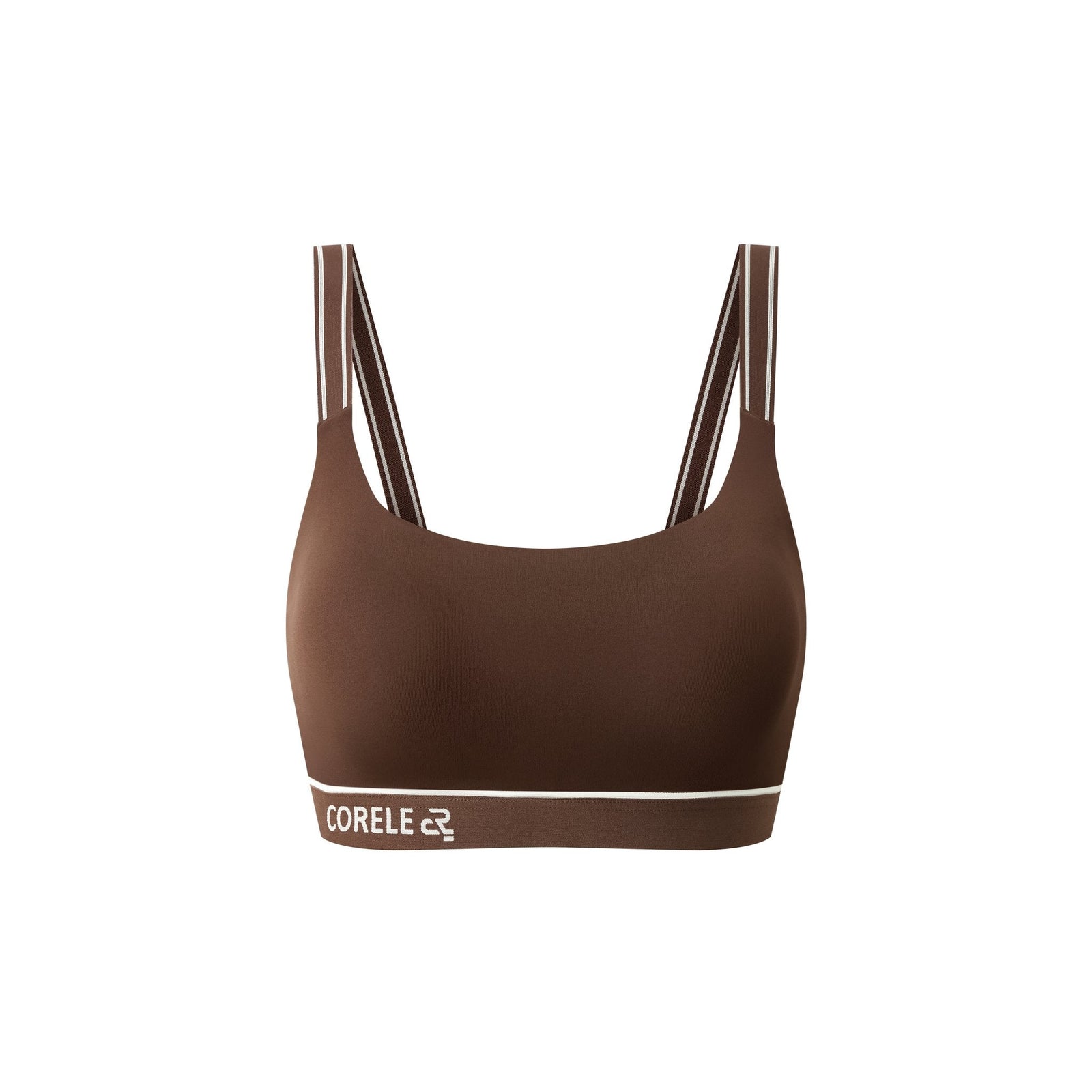 Askin Contrast-Trim Padded Sports Bra – SBRA104A — image 1