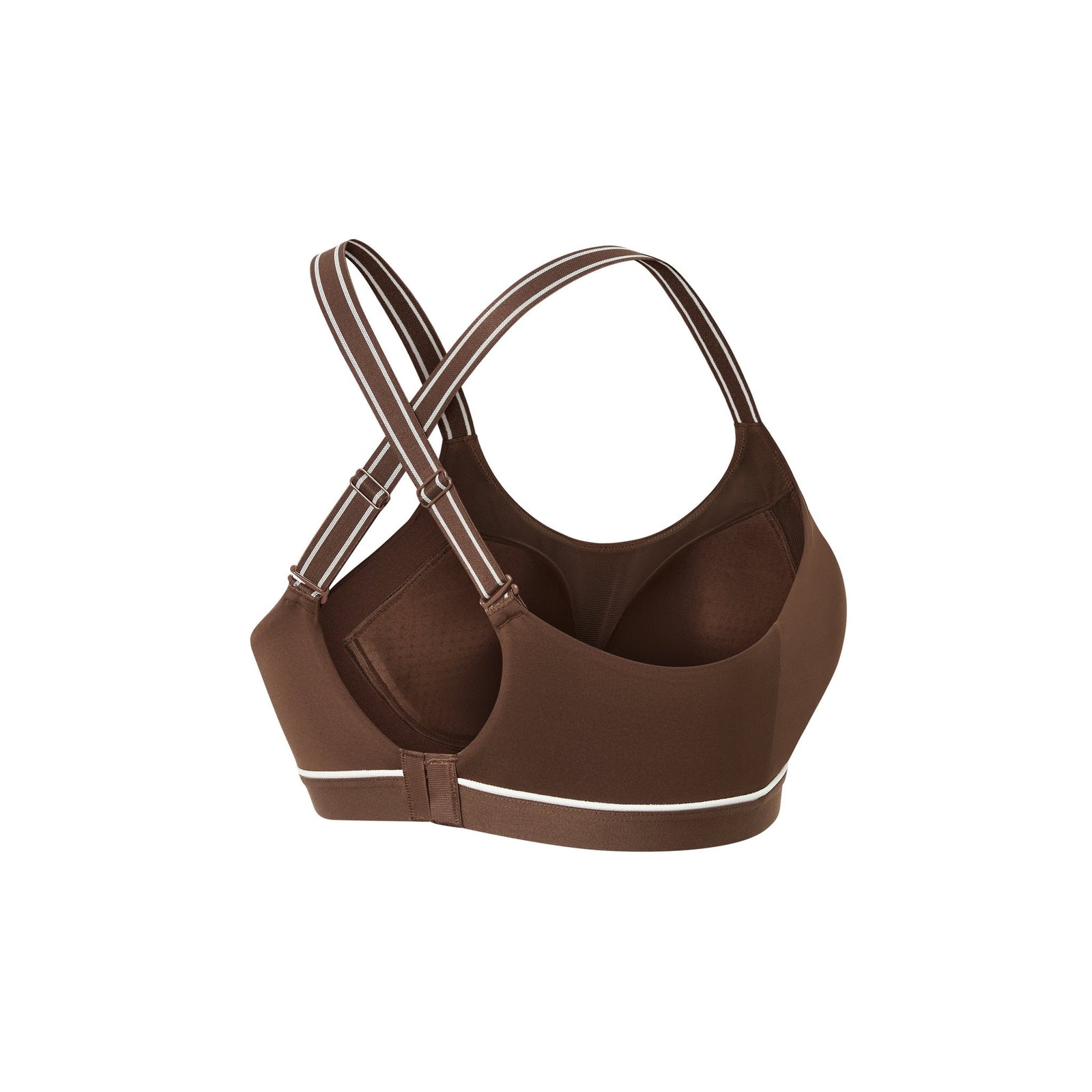 Askin Contrast-Trim Padded Sports Bra – SBRA104A — image 5