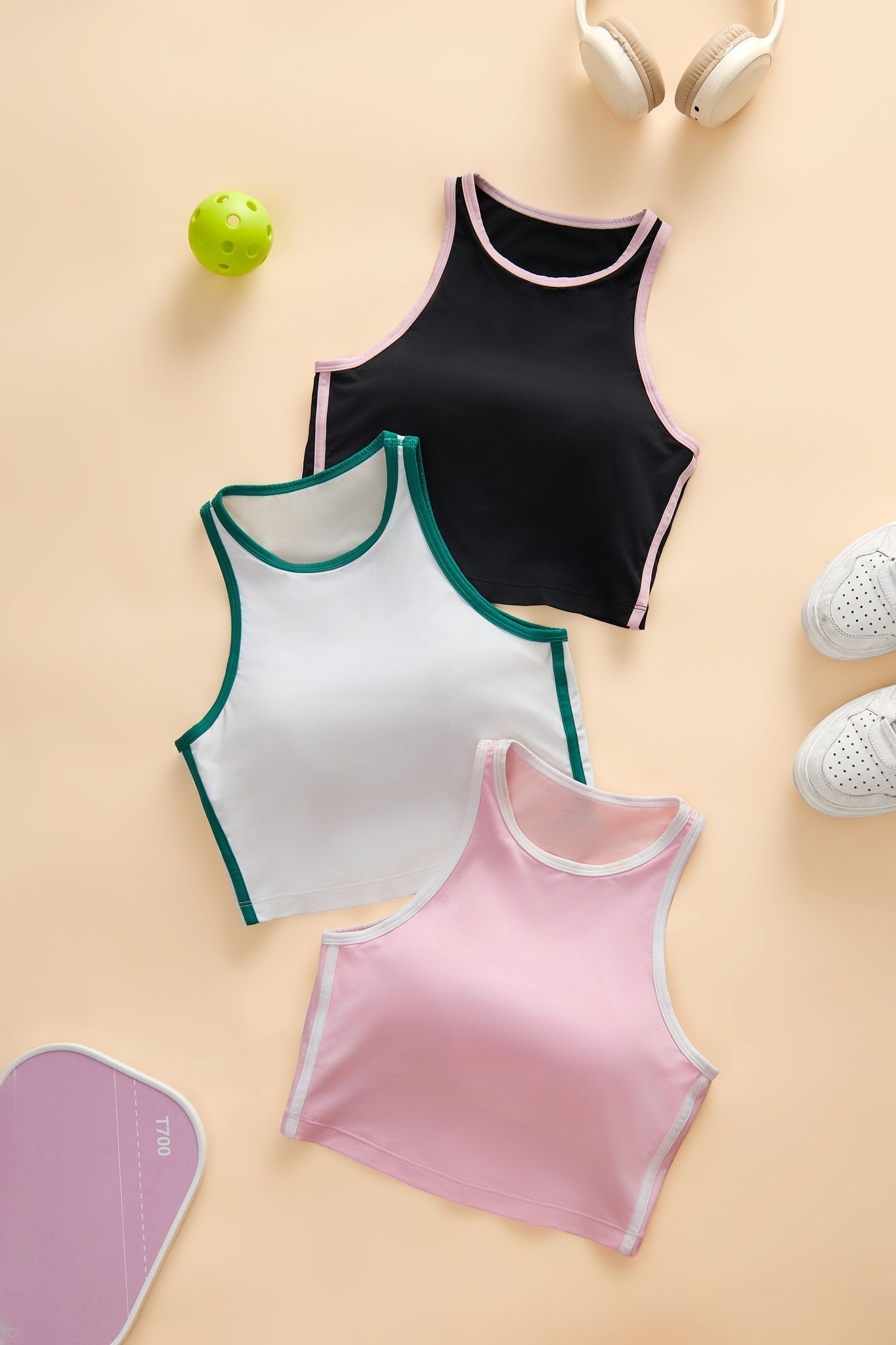 Askin Allure Padded Halter Crop Top – SCBT103A — image 7