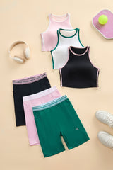 Askin Allure Padded Halter Crop Top – SCBT103A — image 8