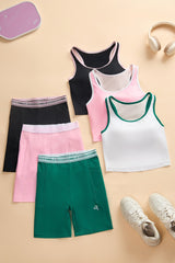Askin Padded Sports Crop Top – SCBT303A — image 8