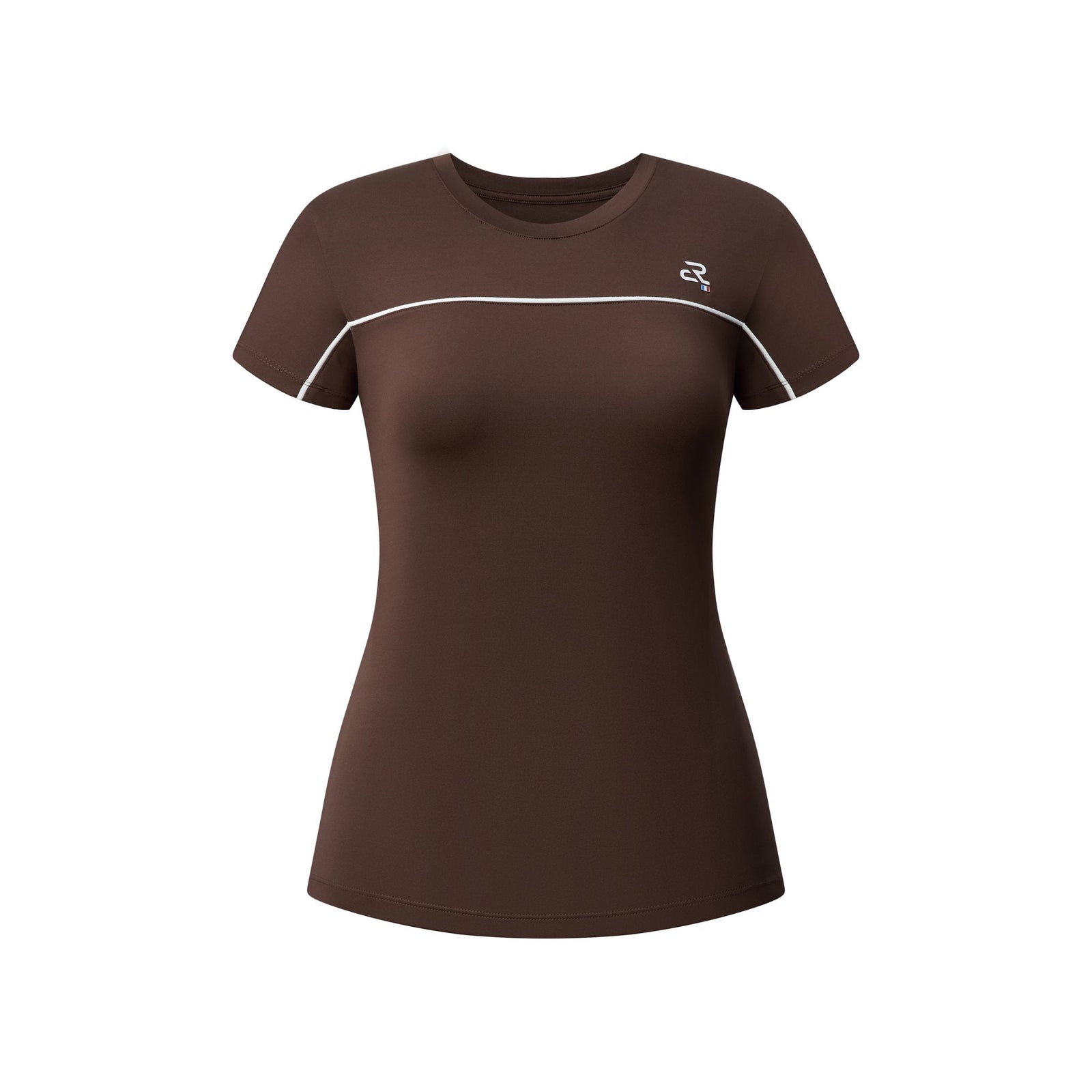 Askin Longline Relaxed Tee with Contrast Line – STEE104A — image 1